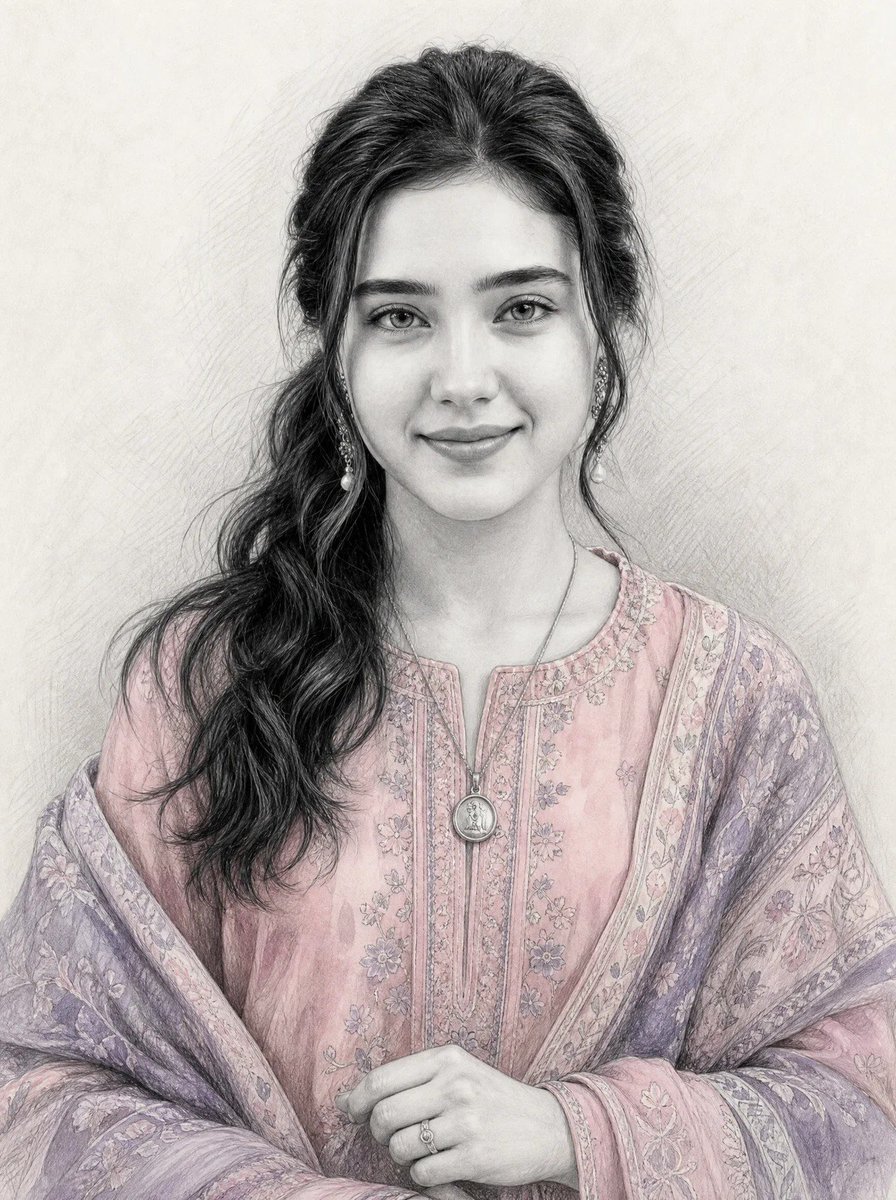 Selective Color Graphite Pencil Sketch preview image
