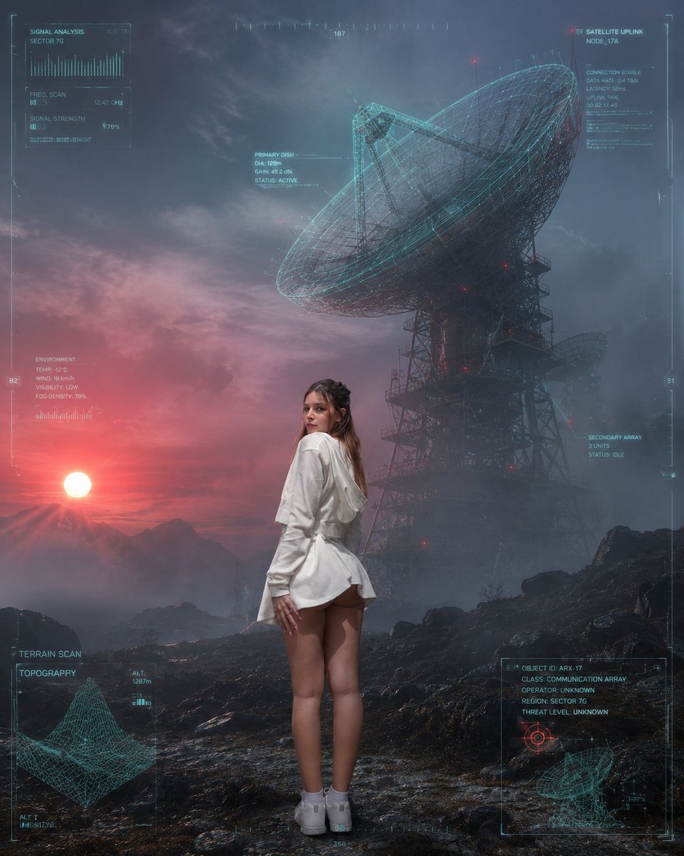 Sci-Fi Misty Antenna Terrain preview image