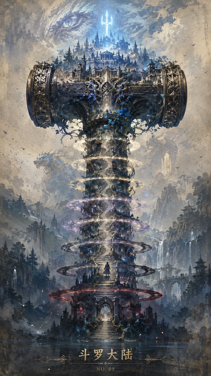 Epic Douluo Fantasy Tower Poster preview image