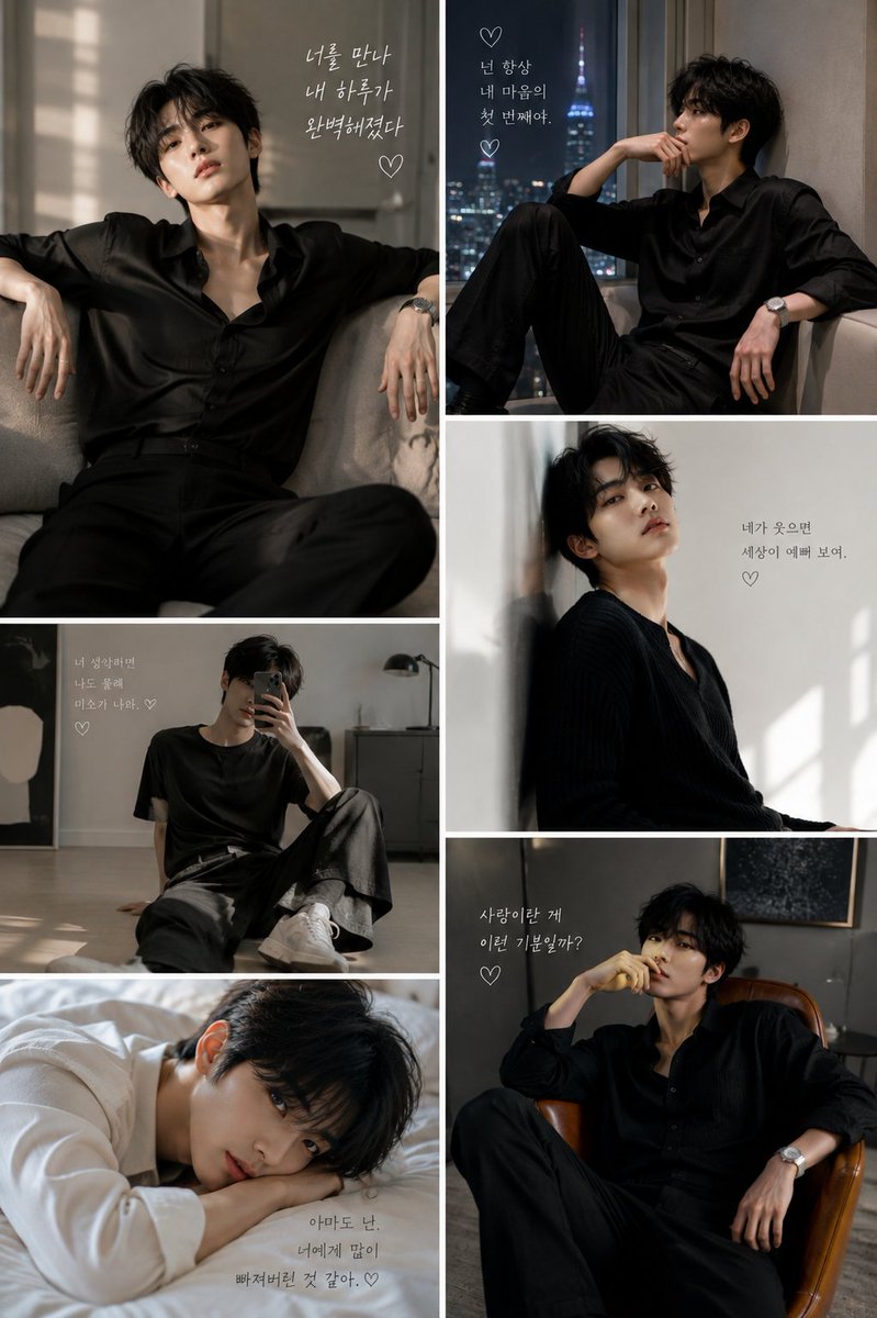 Korean Fashion Editorial Collage preview image