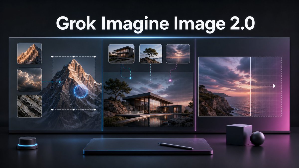 Grok Imagine Image 2.0 Launch Banner preview image