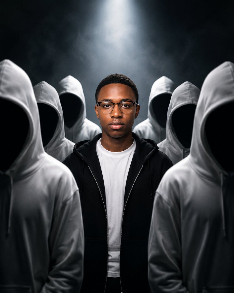 Cinematic Stand Apart Portrait preview image