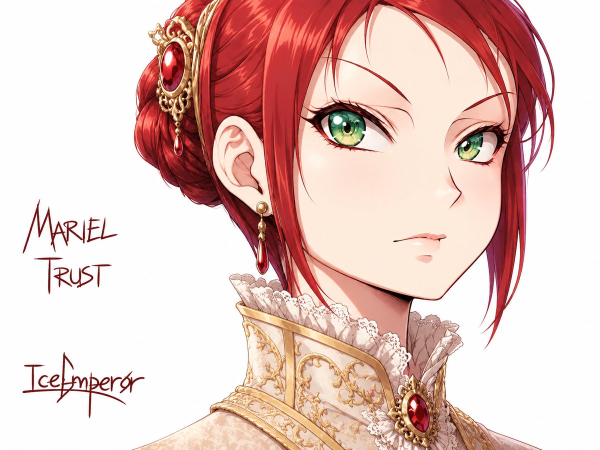 Polished Anime Noble Portrait preview image