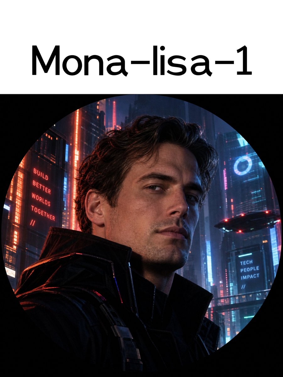 Cyberpunk Founder Portrait preview image