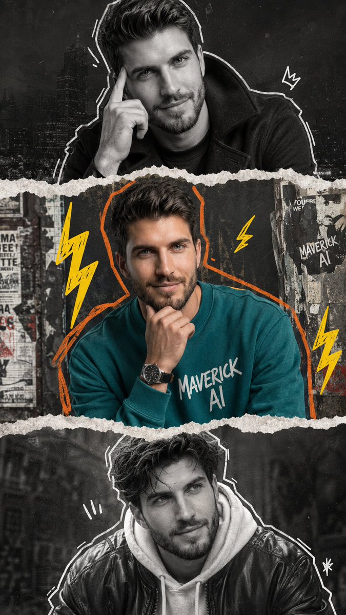 Urban Streetwear Mixed-Media Collage preview image