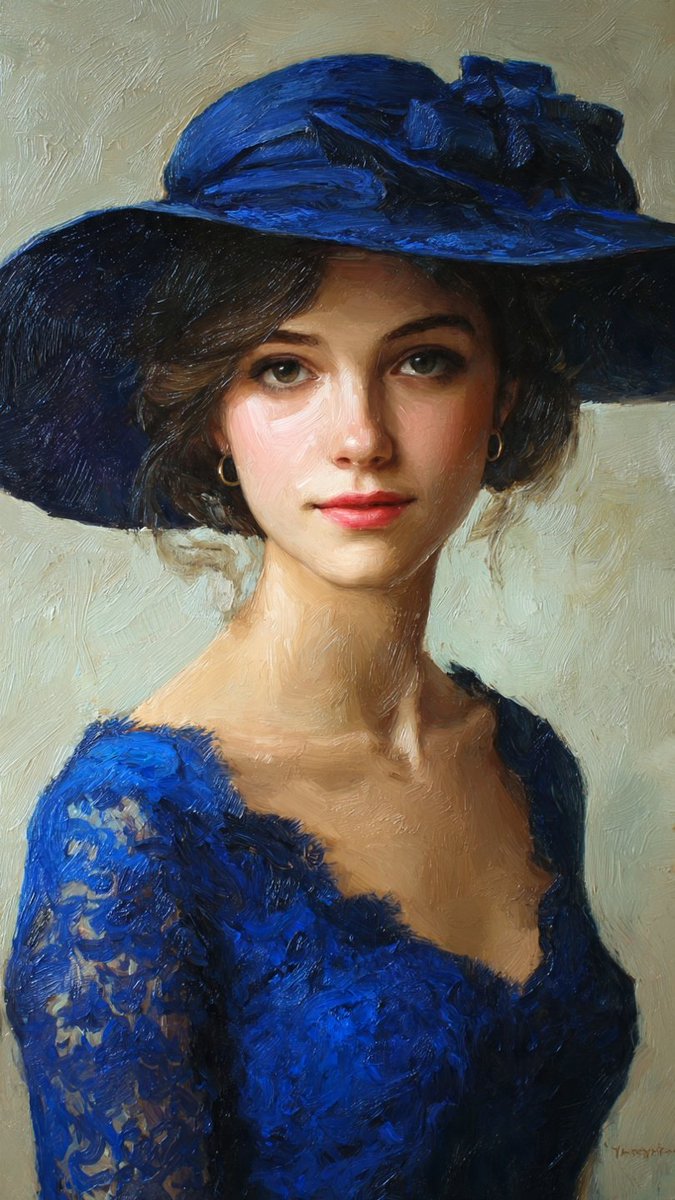 Classical Impressionist Oil Painting preview image