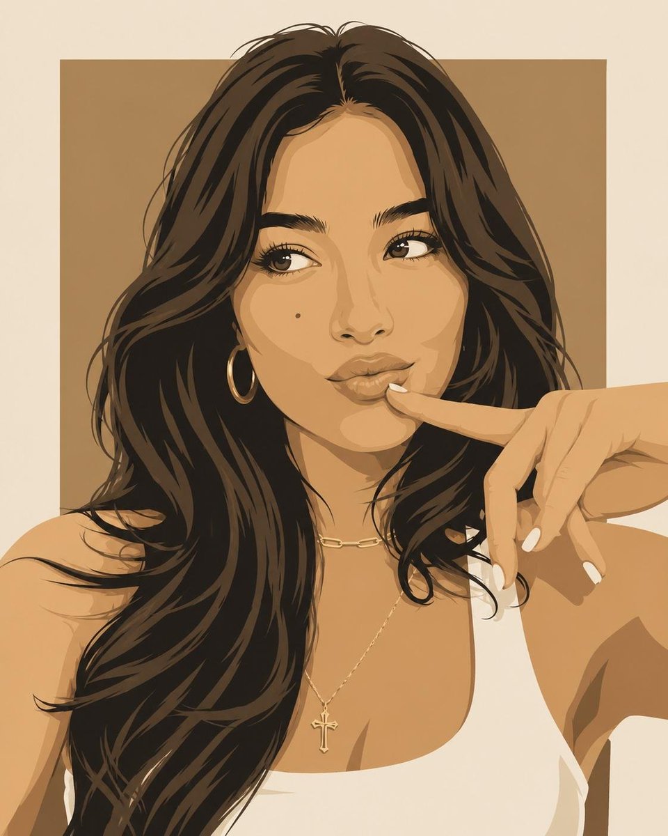 Fashion Editorial Vector Diptych preview image