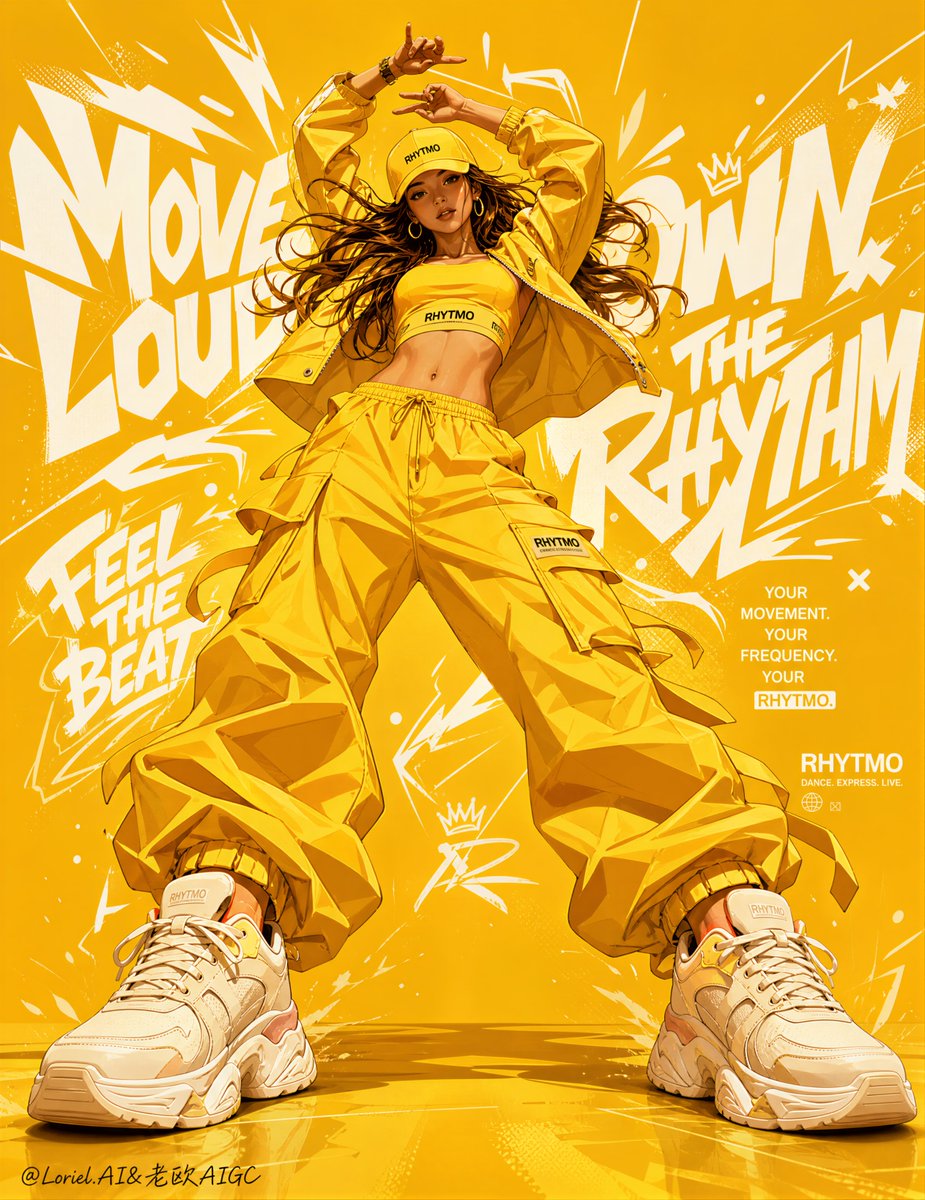 Urban Fashion Advertising Poster preview image