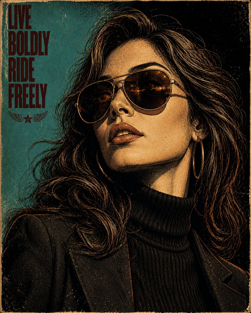 Vintage Comic Book Character Portrait preview image