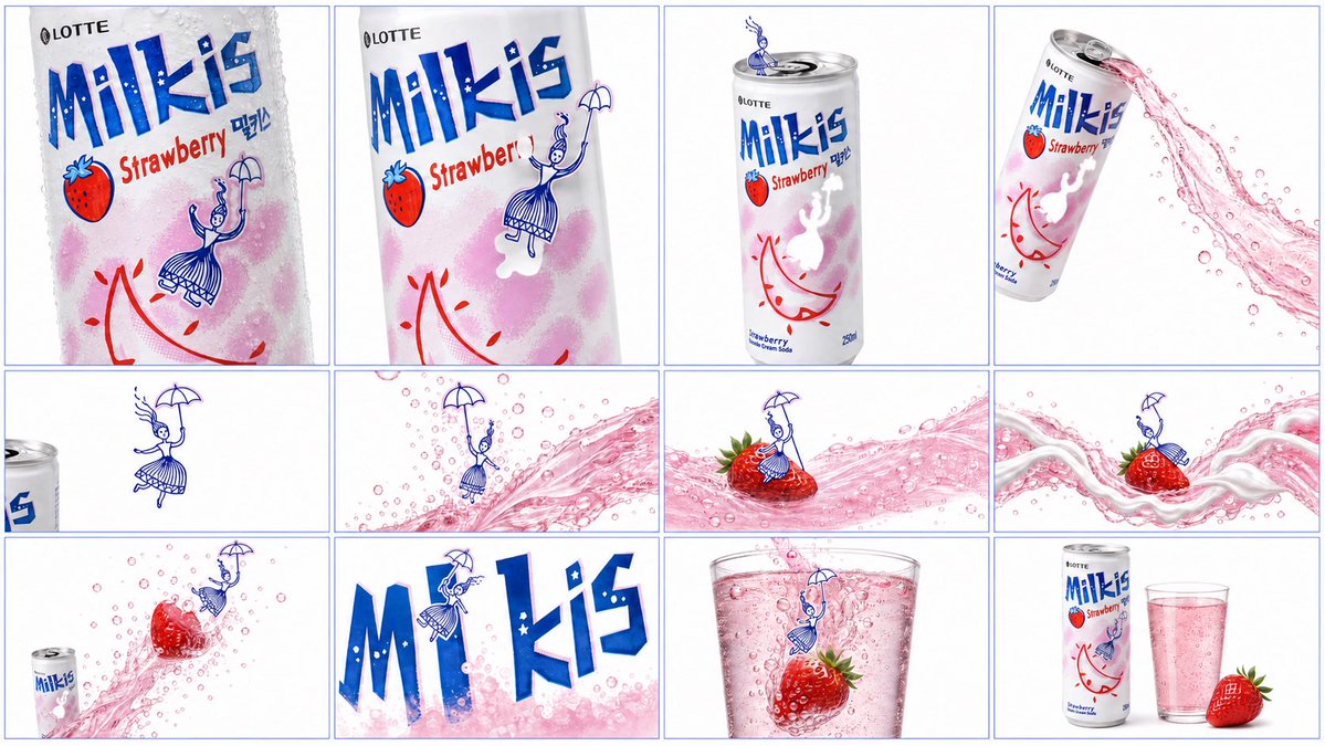 Milkis Strawberry Ad Shot Map preview image