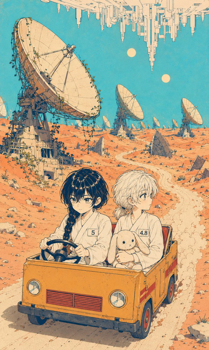 Manga Desert Radio Telescope Road Trip preview image