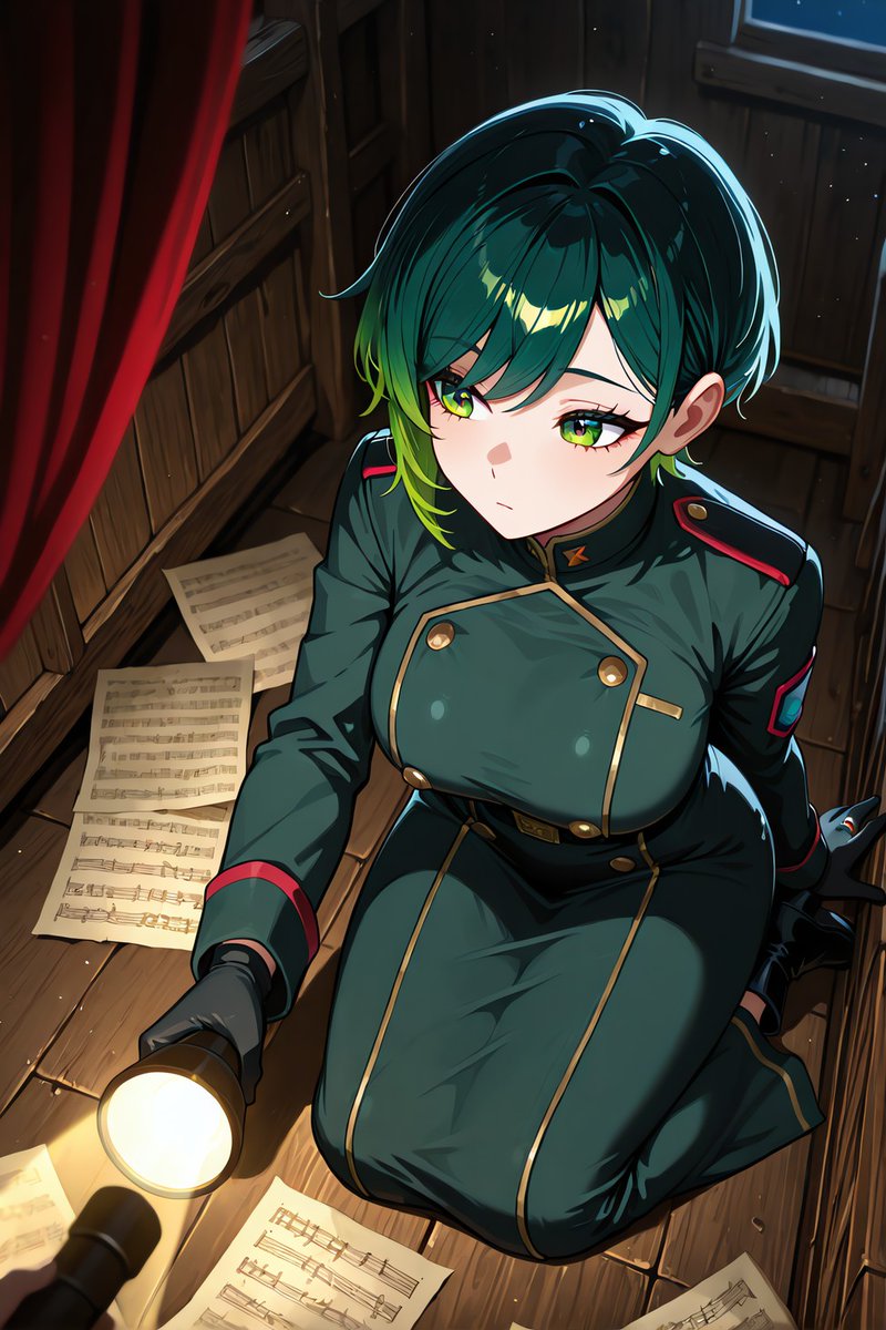 Anime Cadet Night Search Scene preview image