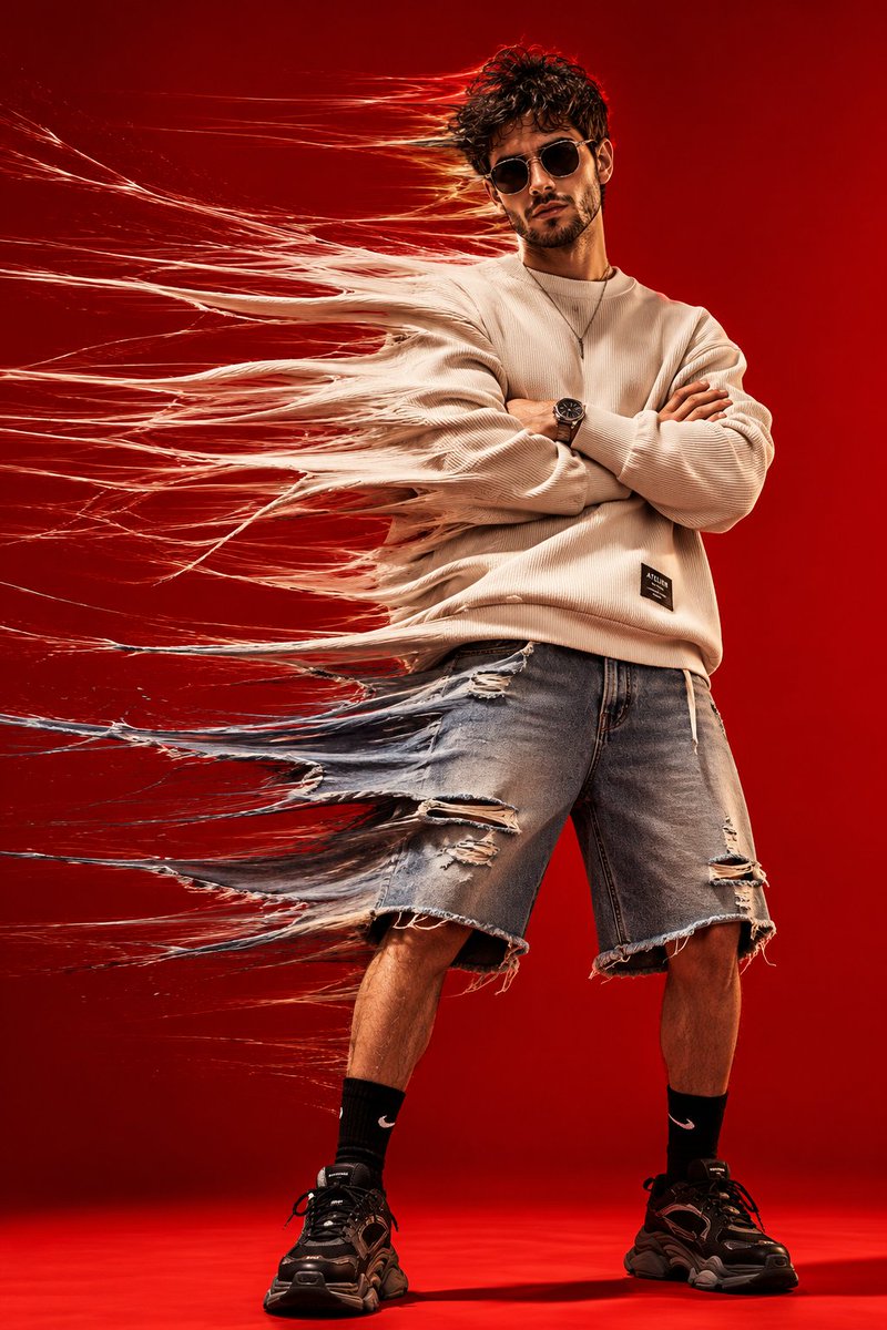 Kinetic Motion Fashion Portrait preview image