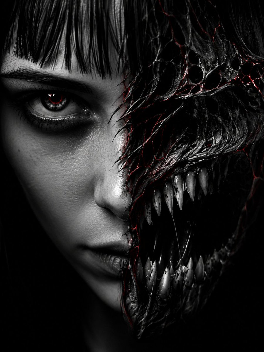 Split Face Horror Transformation preview image