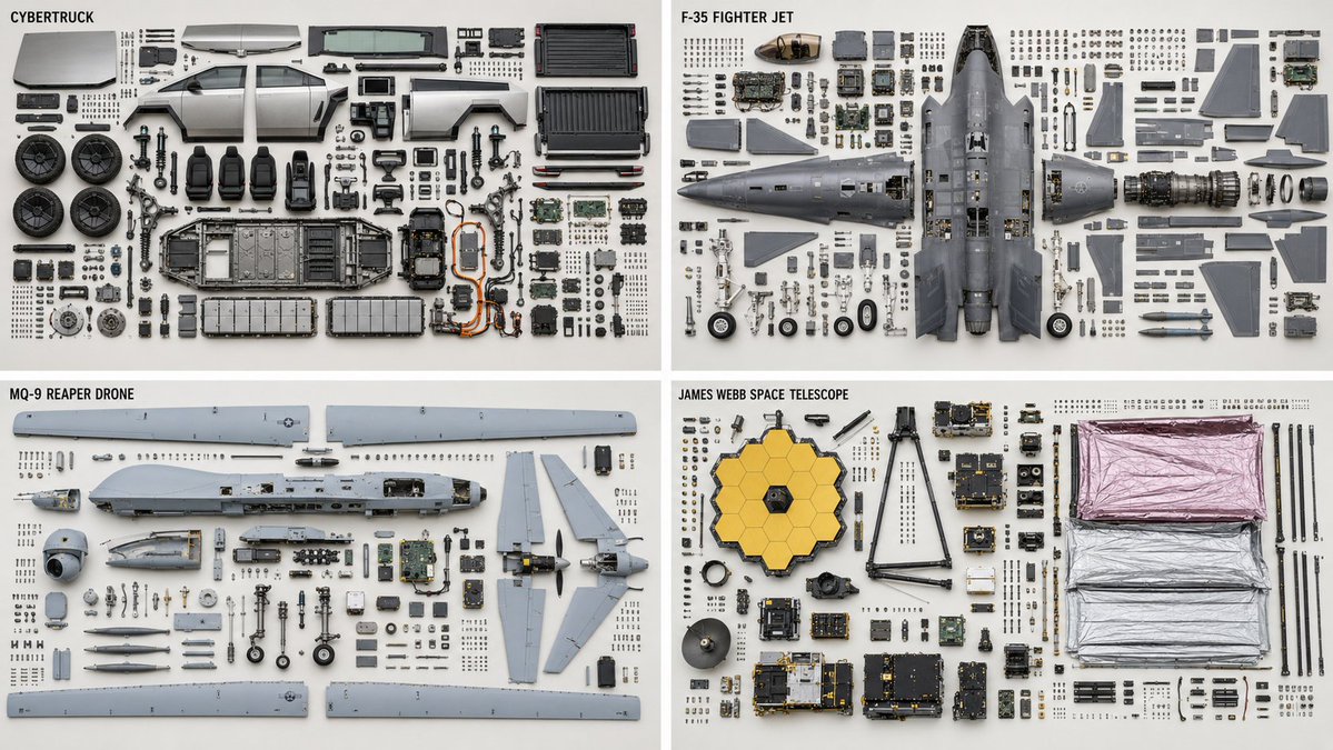 Technical Machine Knolling Teardown preview image
