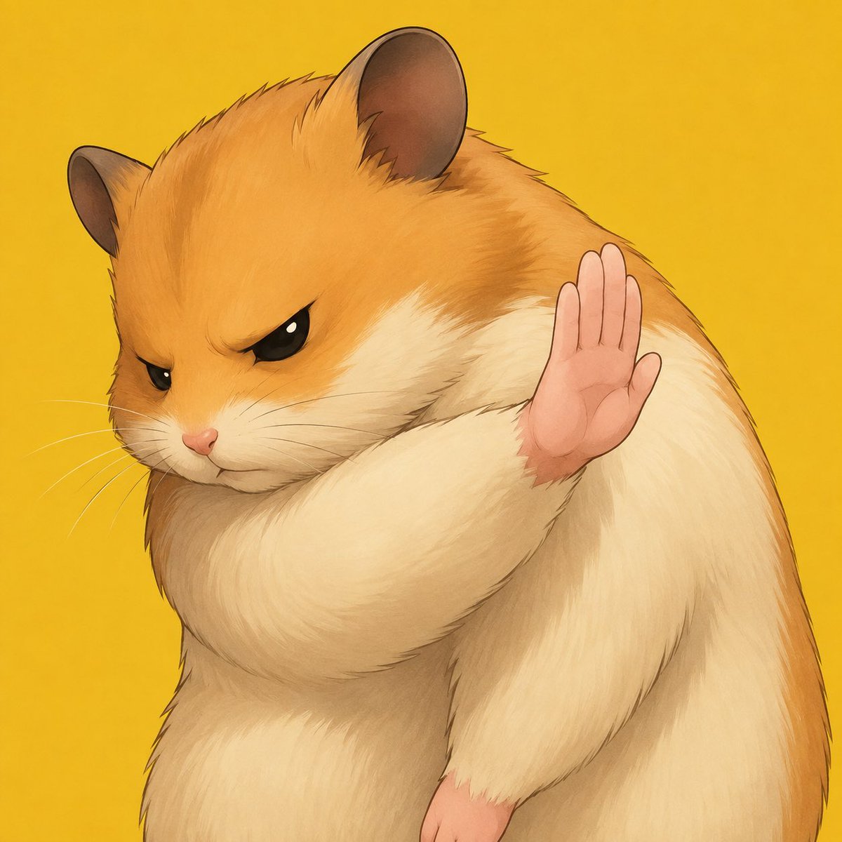 Stern Hamster Stop Gesture preview image
