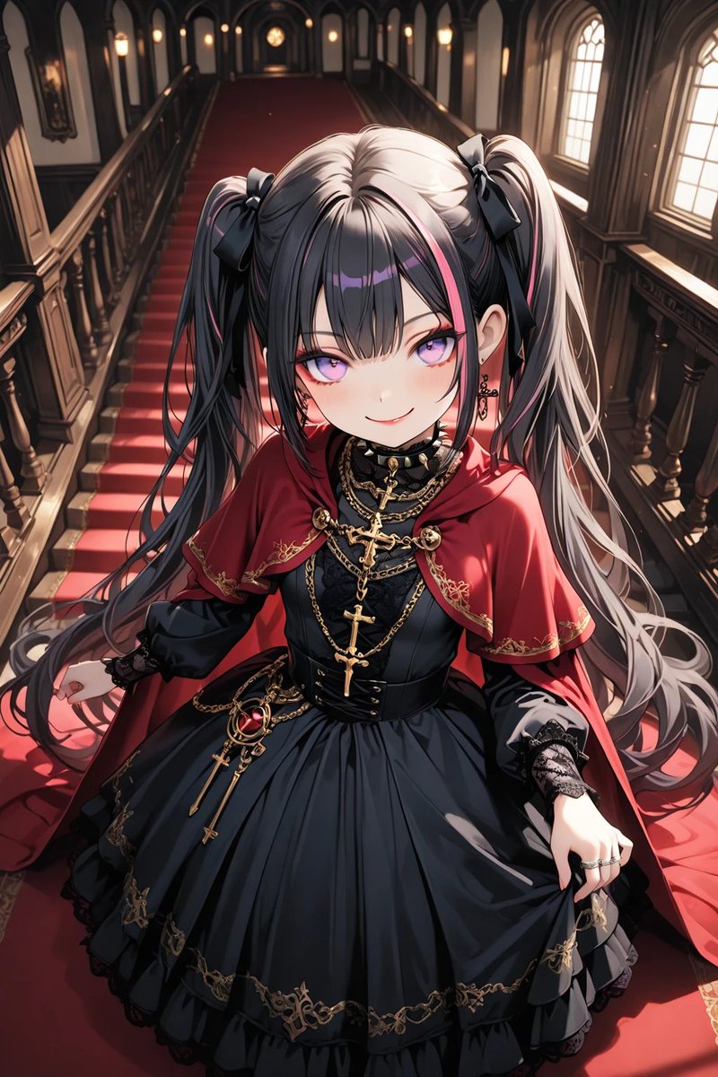 Anime Gothic Lolita Cape Transformation preview image