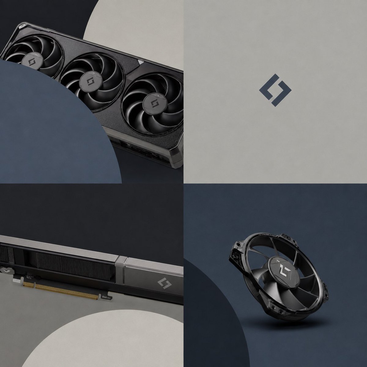 Premium GPU Branding Collage preview image