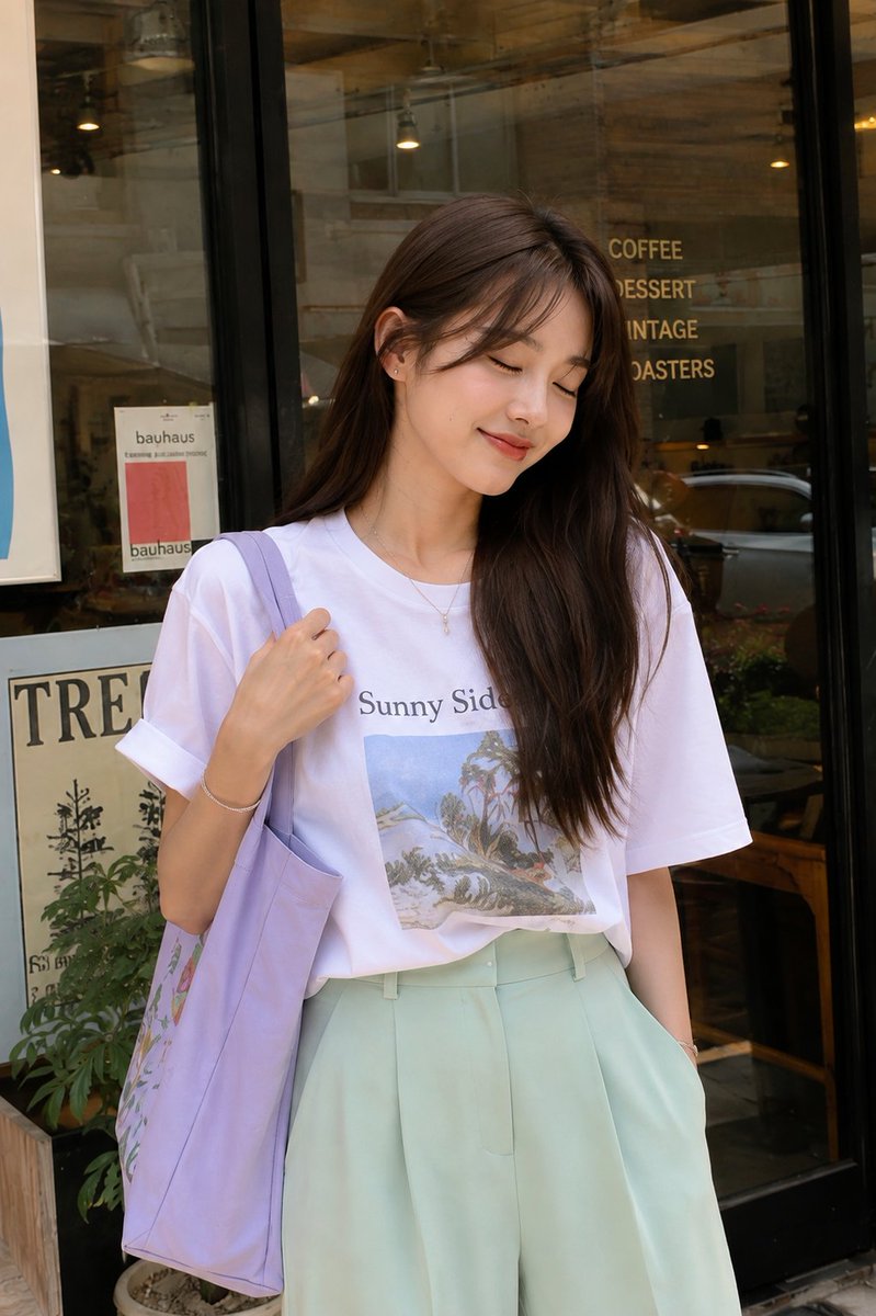 Urban Street Style Cafe Portrait preview image