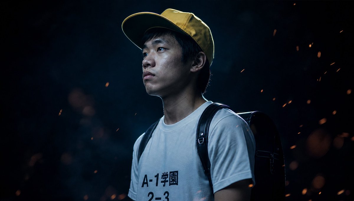 Cinematic Action Movie Portrait preview image
