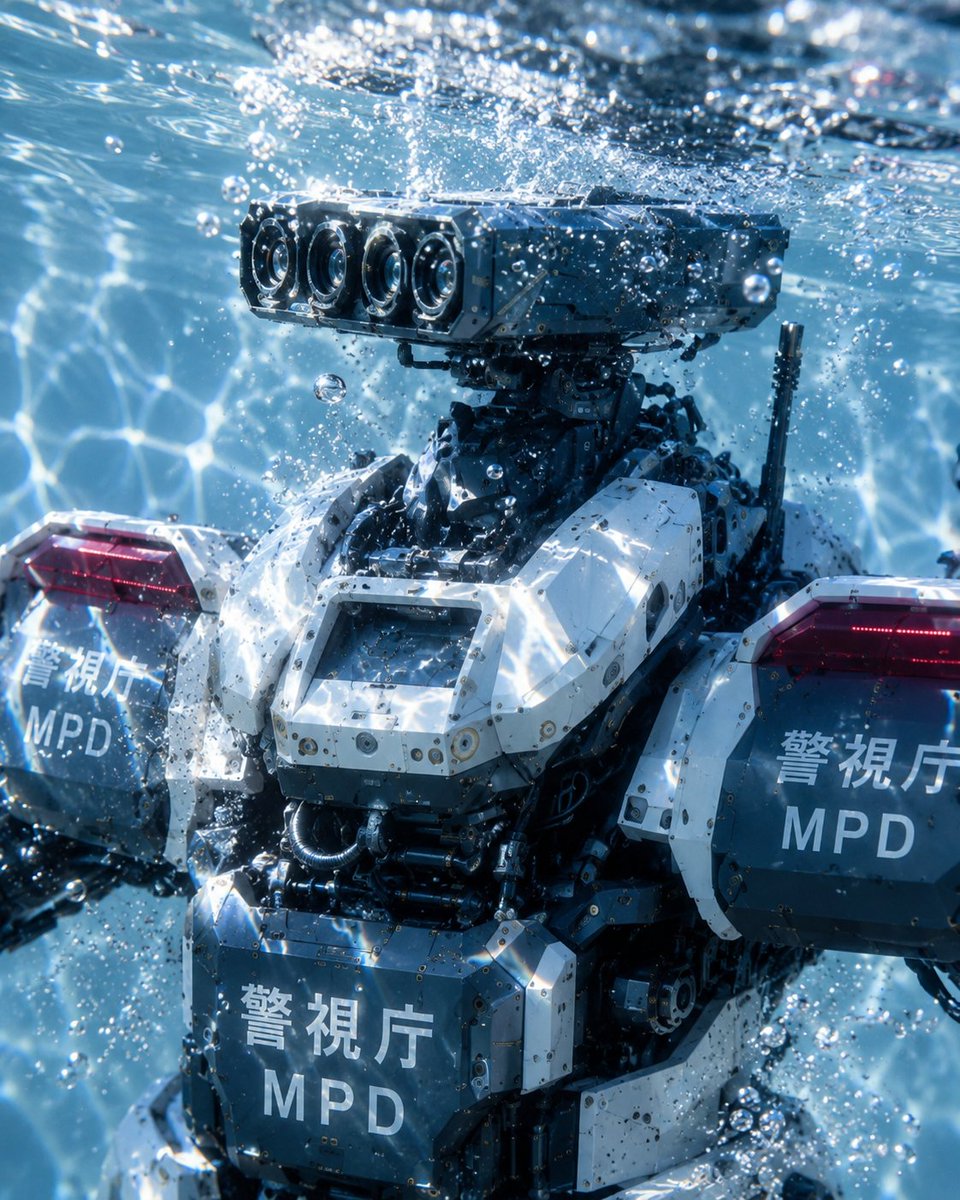 Underwater MPD Police Robot Test preview image