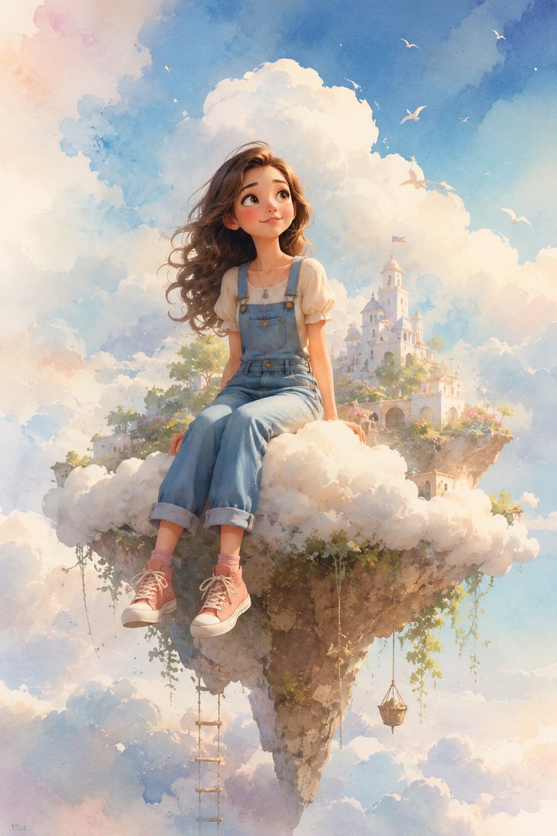 Dreamy Whimsical 3D Cartoon Render preview image
