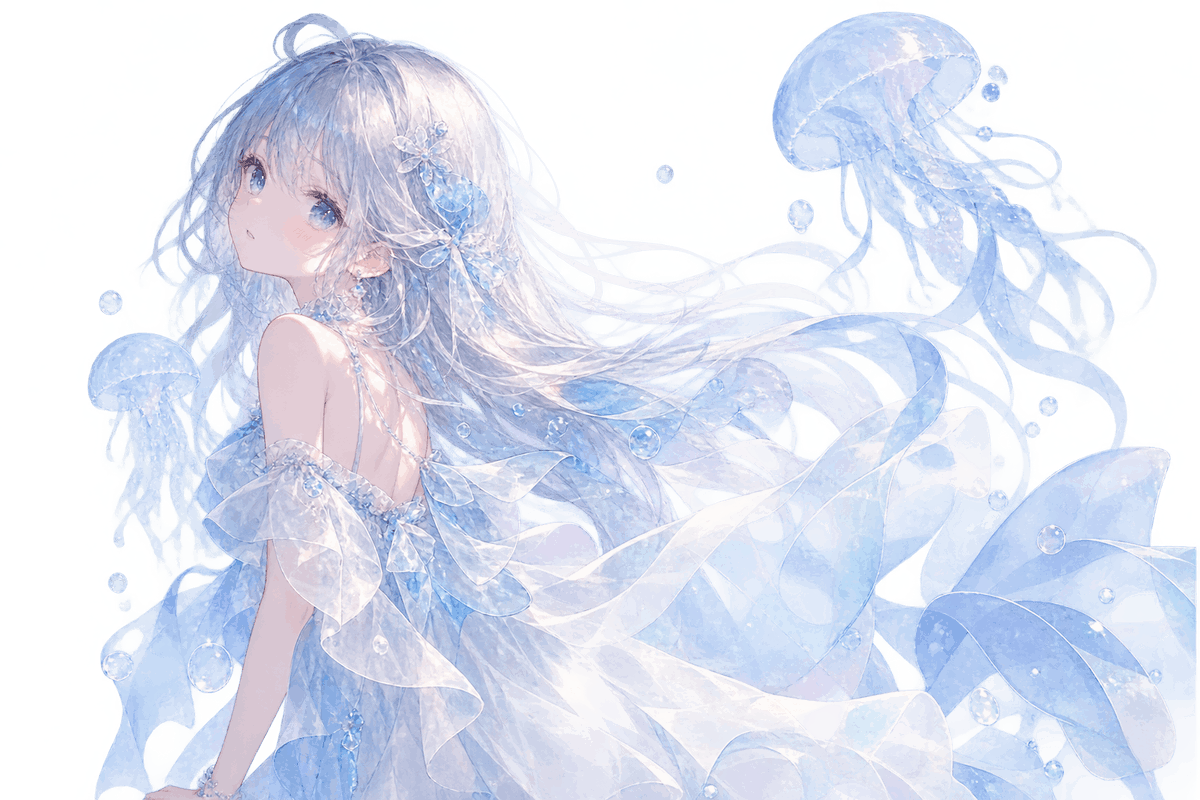 Transparent Jellyfish Princess preview image
