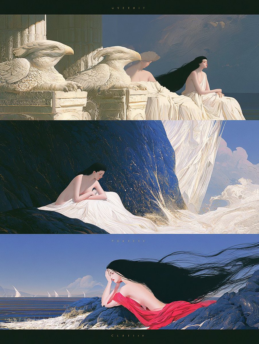 Odyssey Mythic Triptych Poster preview image