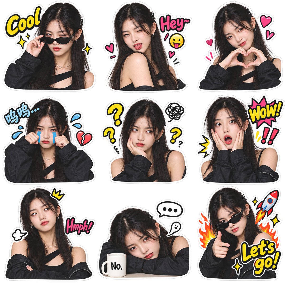 Custom Meme Sticker Pack Generator preview image