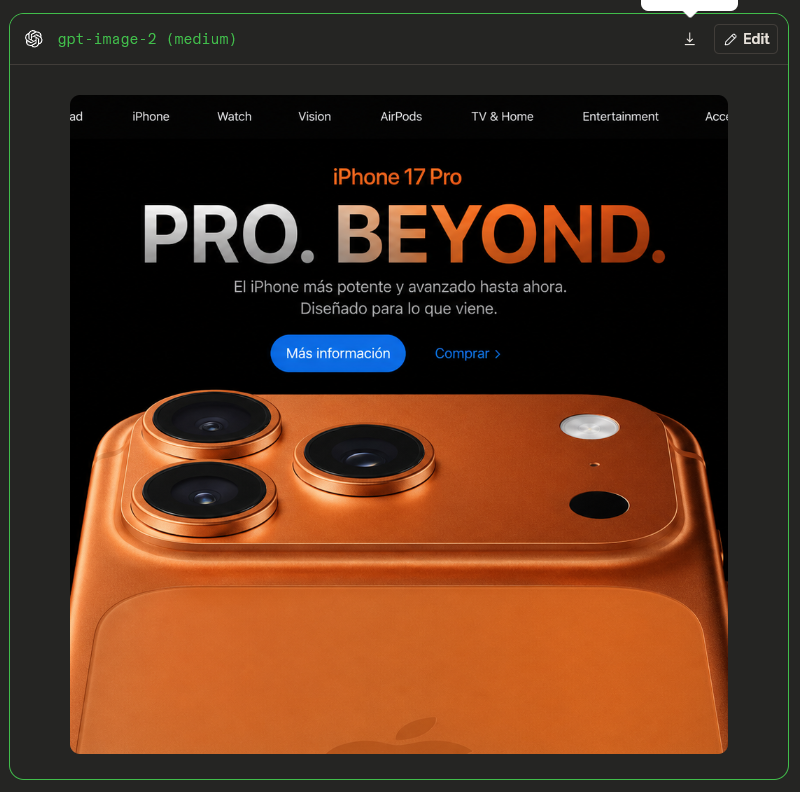 Apple-Style iPhone 17 Pro Hero Screenshot preview image