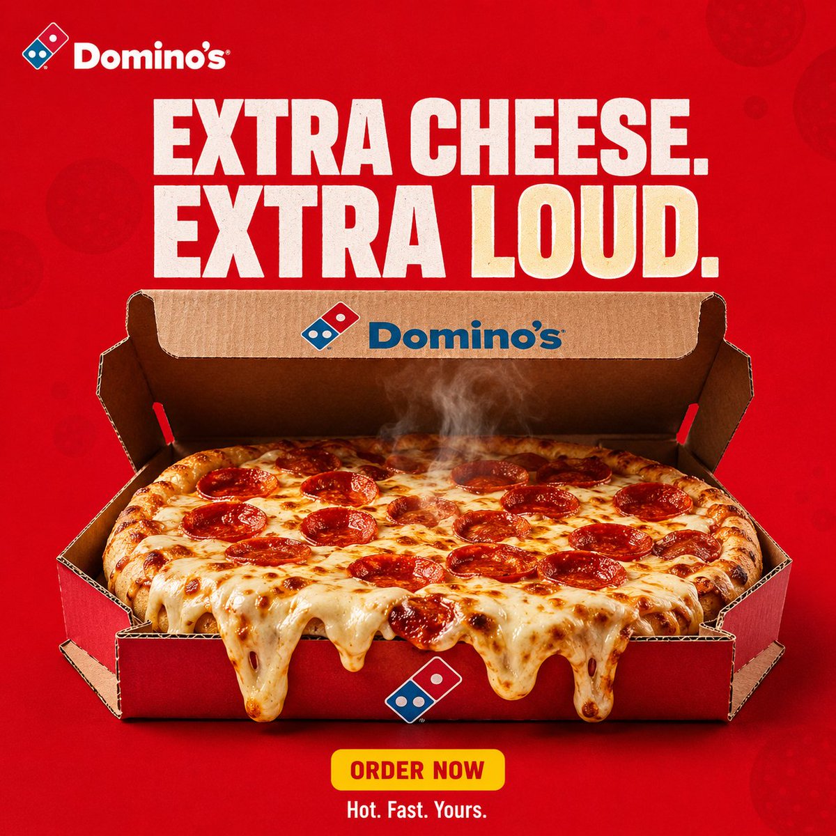 Premium Pizza Advertising Poster preview image