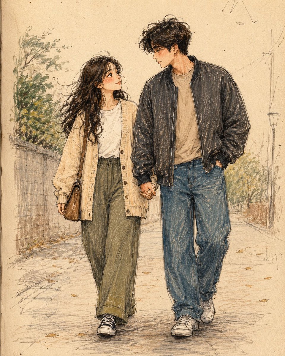 Japanese Sketchbook Lifestyle Illustration preview image
