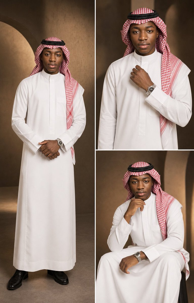 Luxury Arabian Fashion Triptych preview image