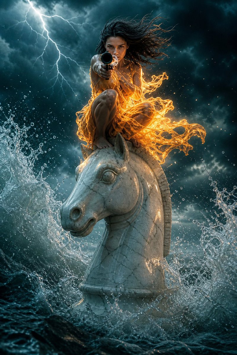 Surreal Action Sea Chess Knight preview image