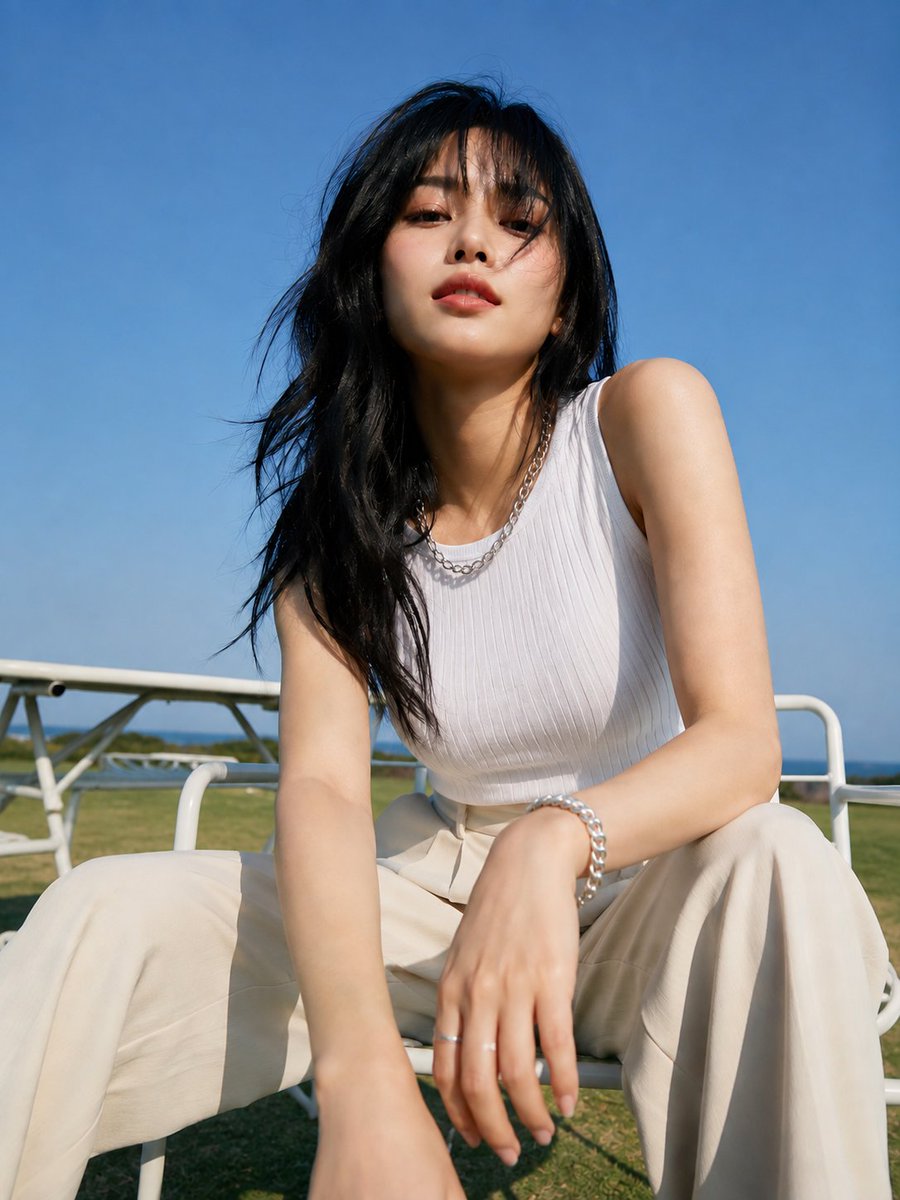 Minimalist Outdoor Fashion Shoot preview image