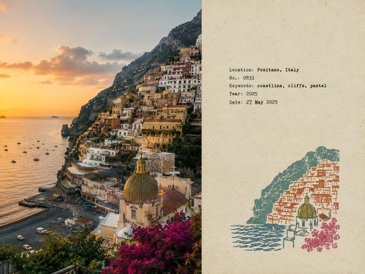 Travel Field Notes Collector Poster preview image