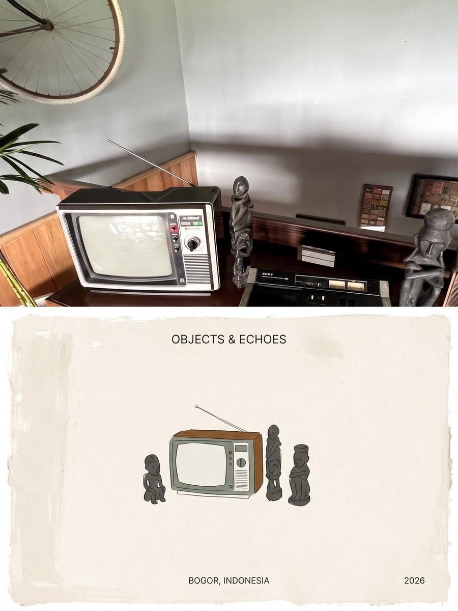 Retro Interior Editorial Poster preview image