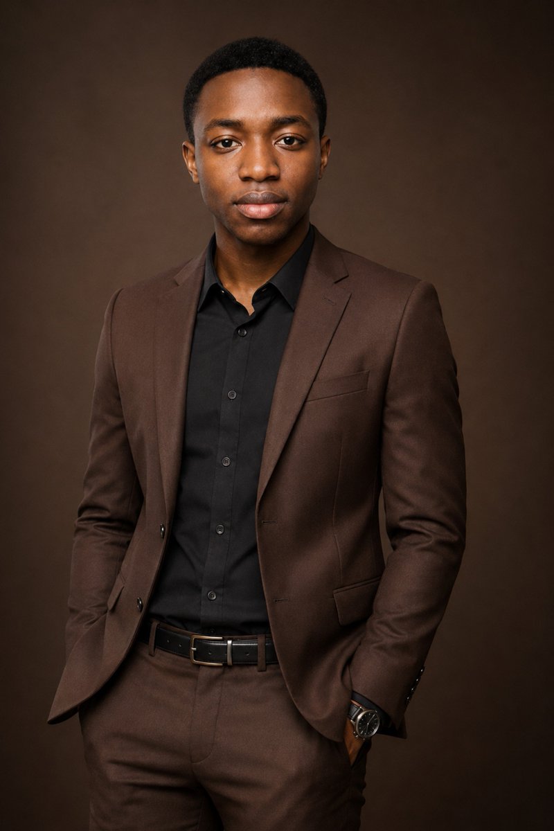Premium Editorial Suit Portrait preview image