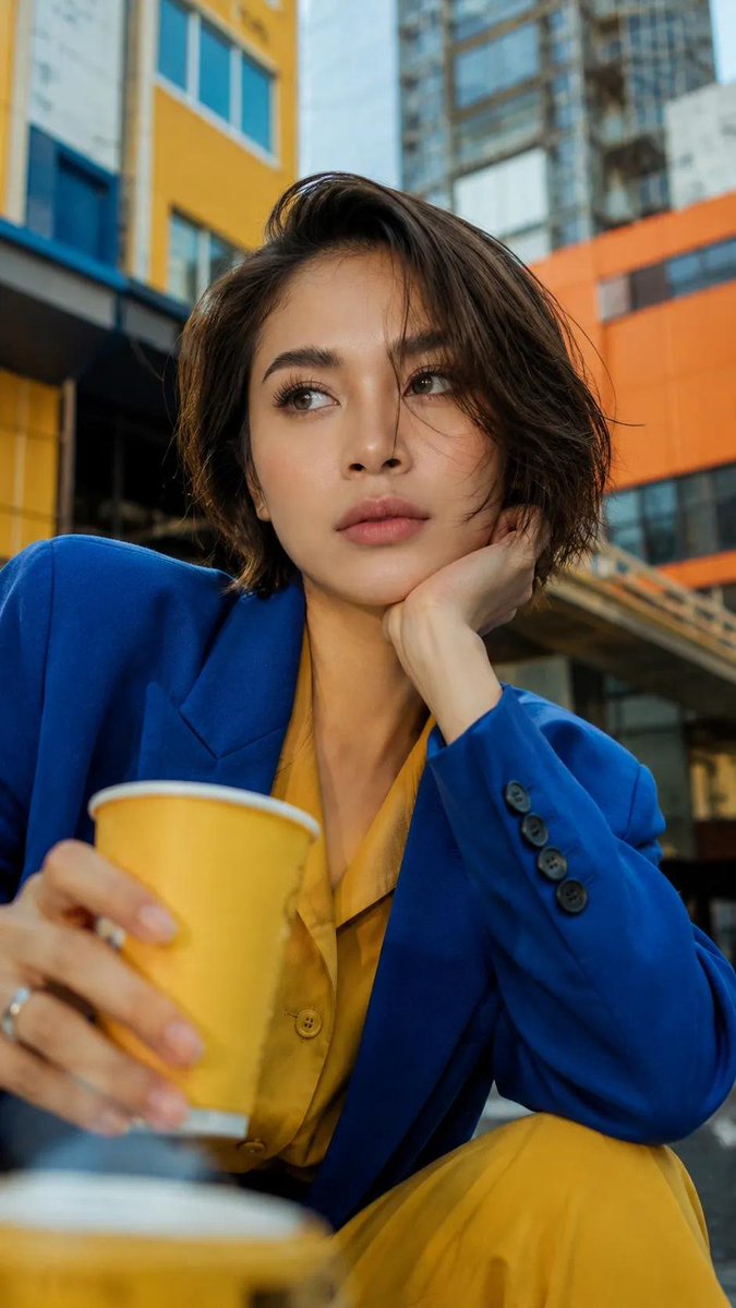 Cinematic Blue and Yellow Portrait preview image