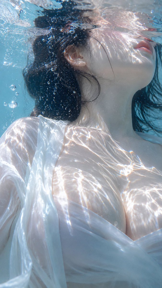 Ethereal Underwater Pool Jump preview image