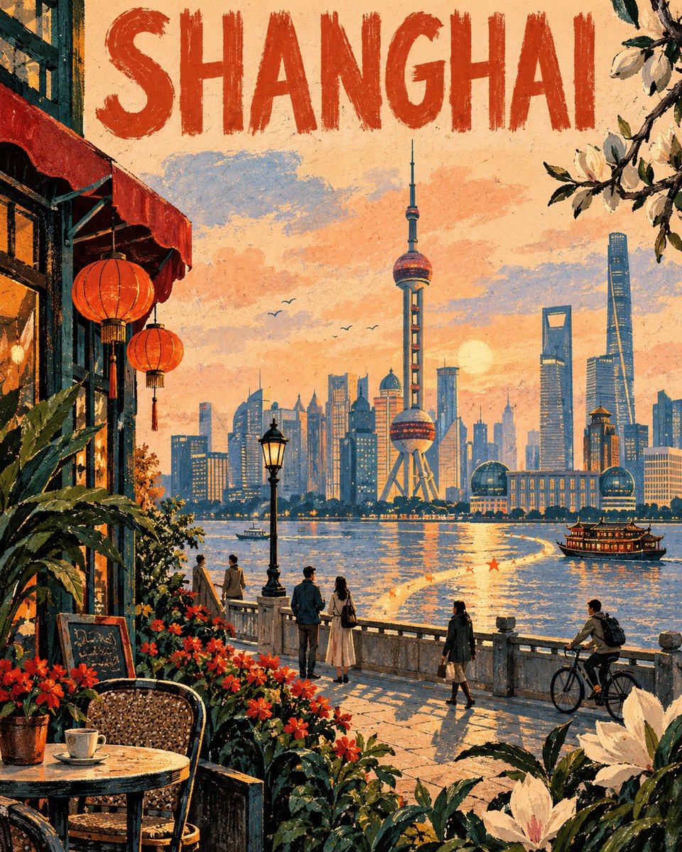 Geometric City Memory Poster preview image