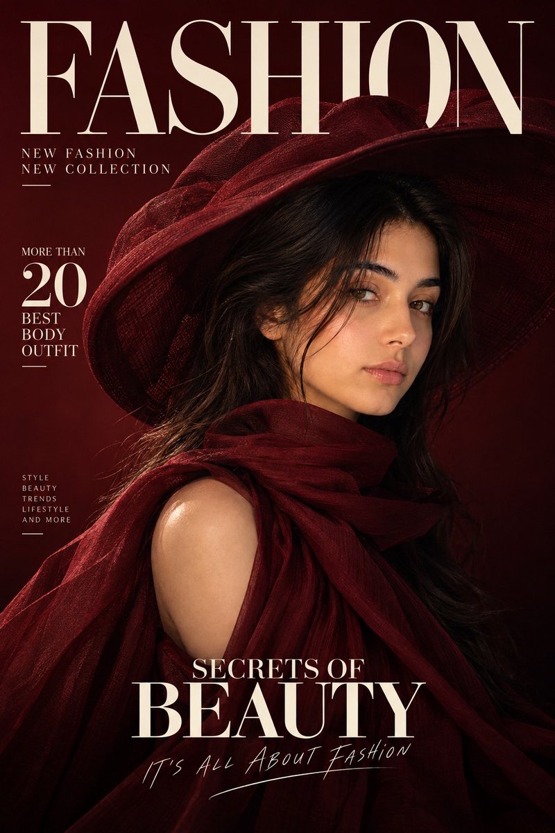Luxury Fashion Magazine Cover Generator preview image