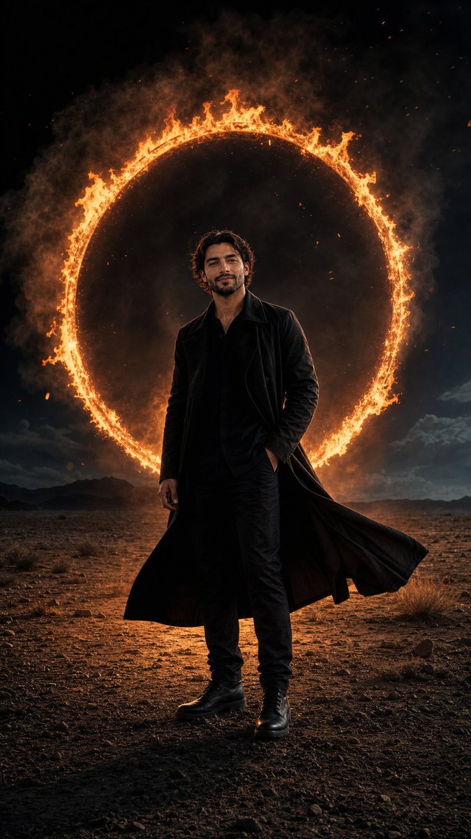 Cinematic Desert Ring of Fire Album Cover preview image
