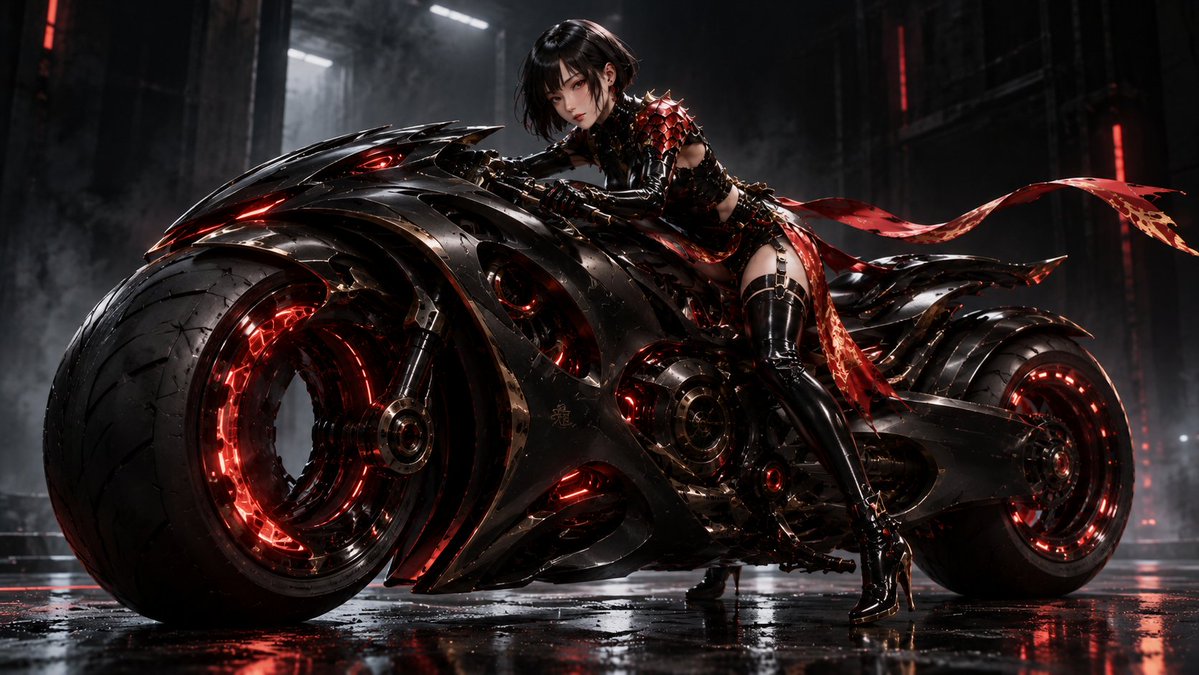 Futuristic Void Fang Mech preview image