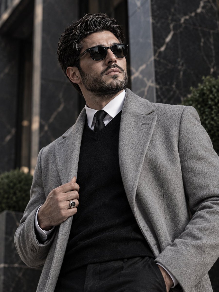 Urban Luxury Male Portrait preview image