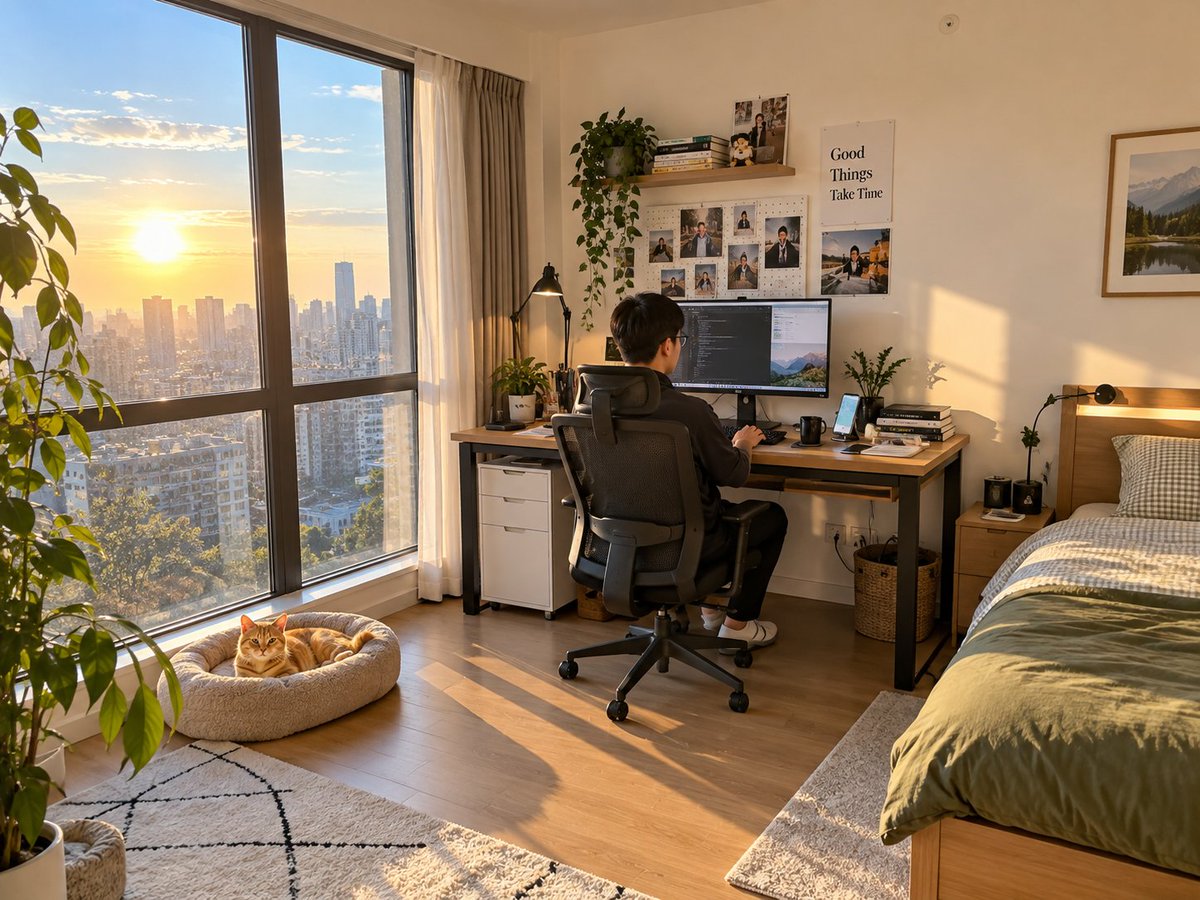 Realistic Room Promotion Render from Sketch preview image