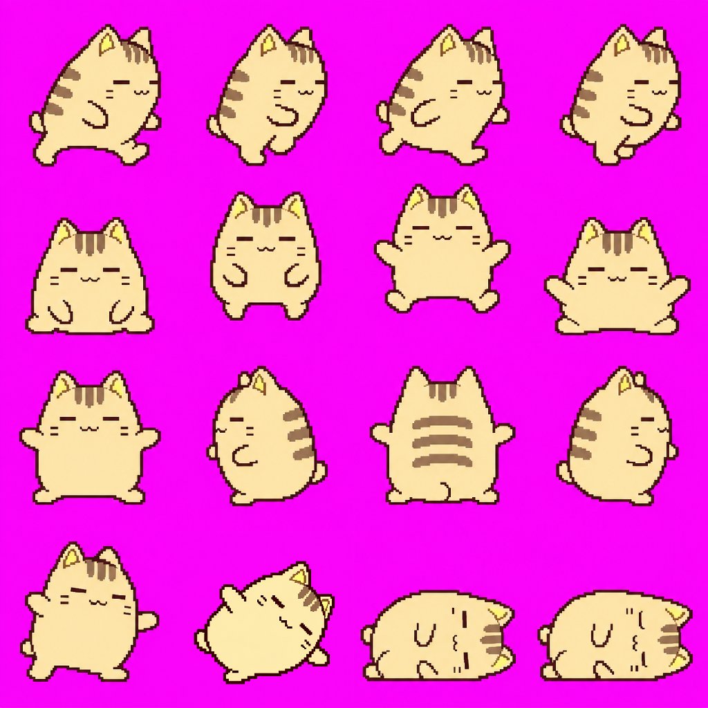 Pixel Art Animation Sprite Sheet preview image