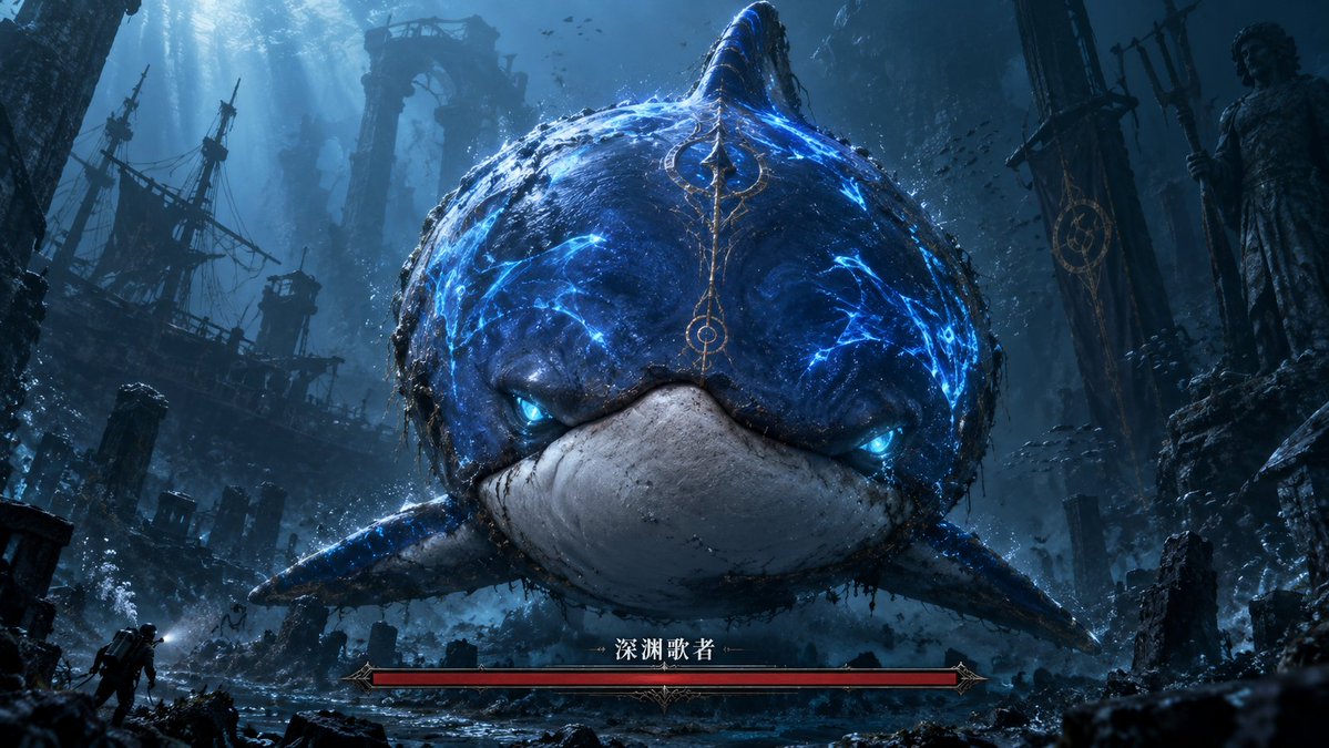 Abyssal Dolphin Boss Transformation preview image