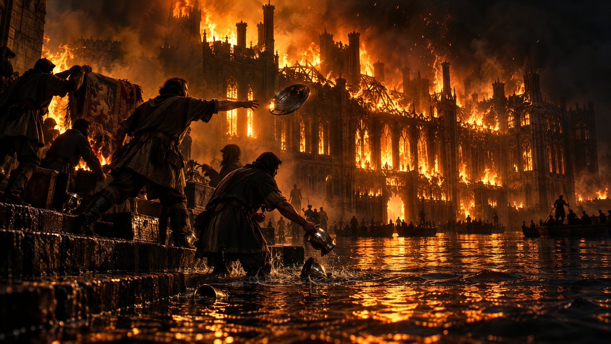 Burning Gothic Flood Escape preview image