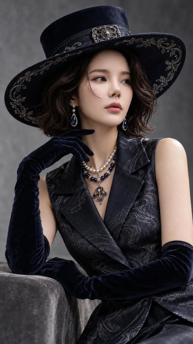 High Fashion Elegant Portrait preview image